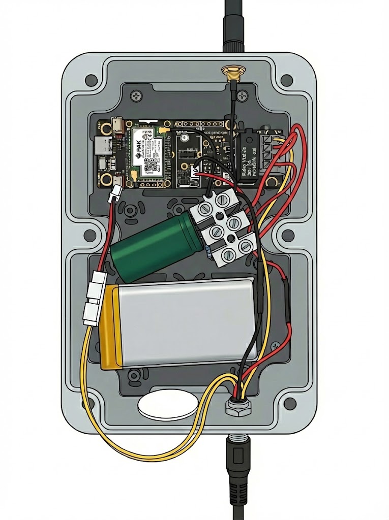 DL-01 Internal Components Diagram